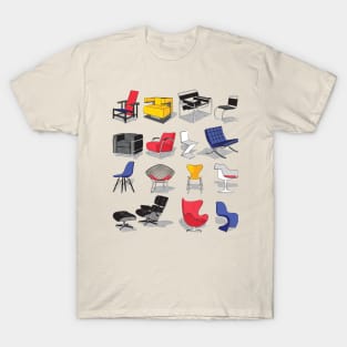 Have a seat in Bauhaus style and influence // print T-Shirt